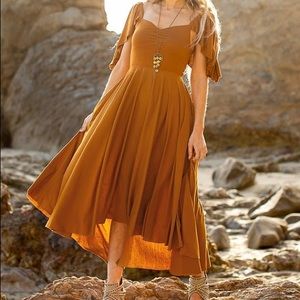 Joyfolie alana dress in marigold